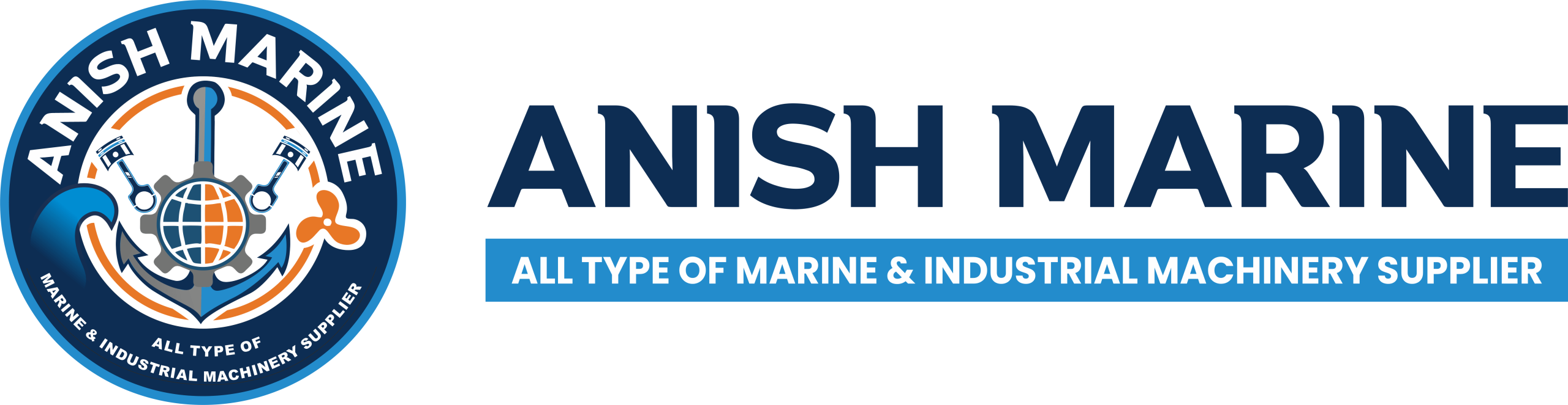 Anish Marine Logo.