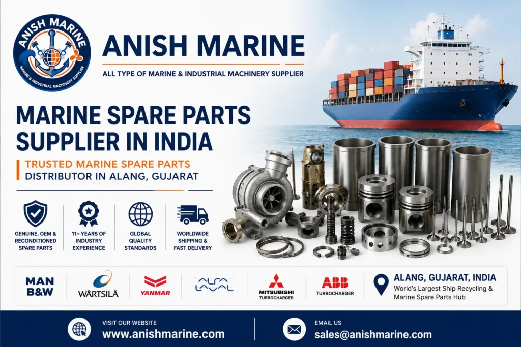 Marine Spare Parts Supplier India Alang Gujarat
