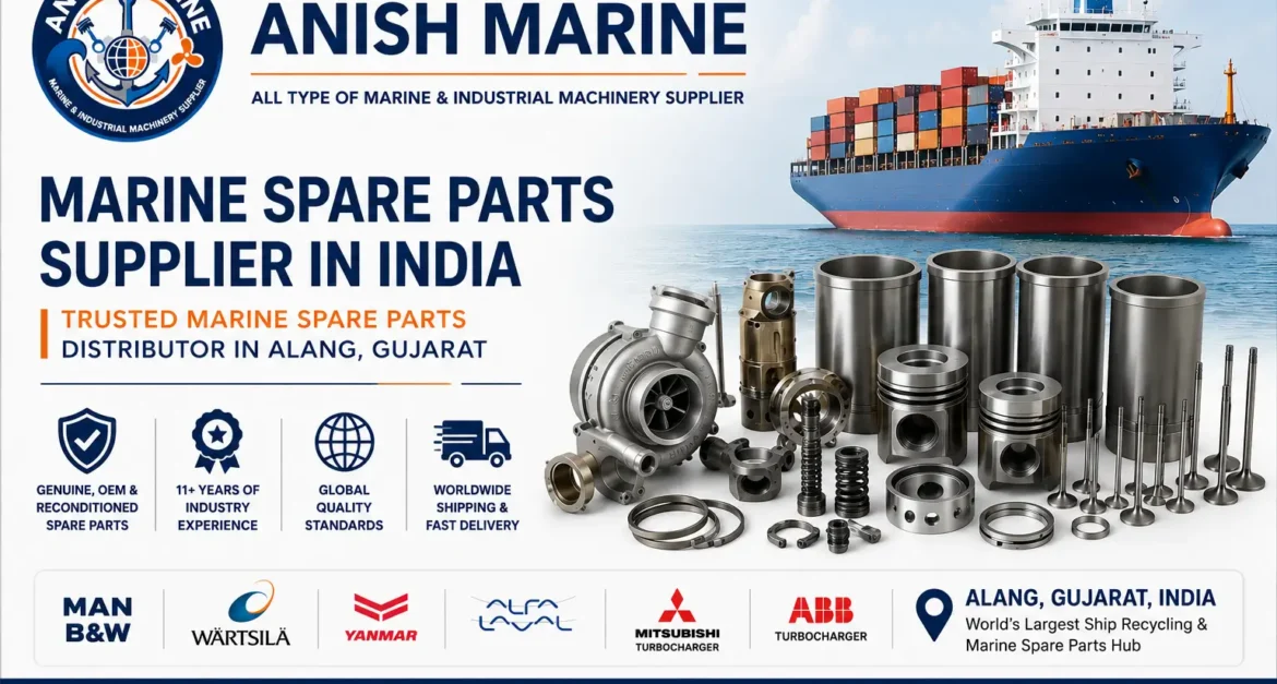 Marine Spare Parts Supplier India Alang Gujarat