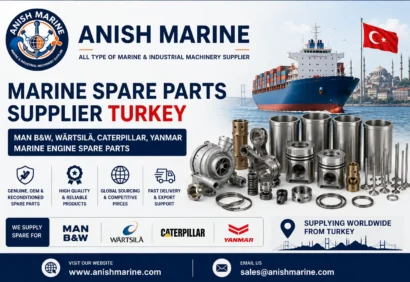 Marine Spare Parts Supplier Turkey MAN B&W, Wärtsilä, Caterpillar, Yanmar Marine Engine Spare Parts