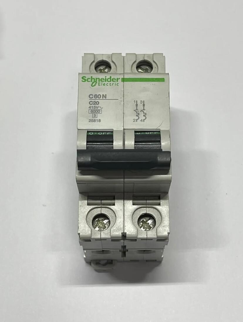 Schneider 25818 C60N Miniature Circuit Breaker